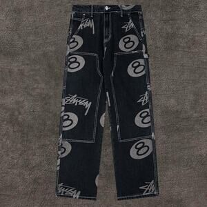 Stussy Men's Black Jeans